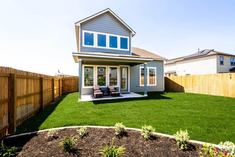 Front exterior of a home in the Talley Fields community, located in San Antonio, TX (Image 10).