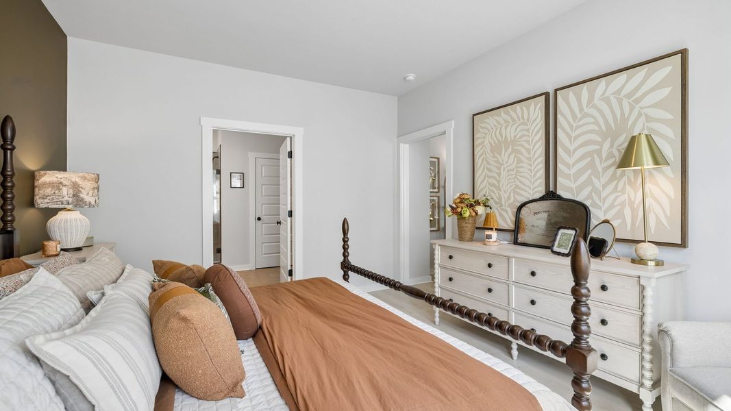 Furnished interior in a model home at Reserve at Hickory Ridge in Columbia (Image 48).