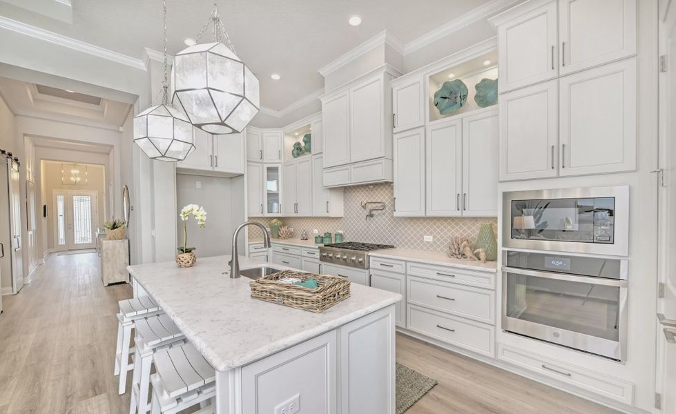 Furnished interior in a model home at Middlebourne in St. Johns (Image 8).