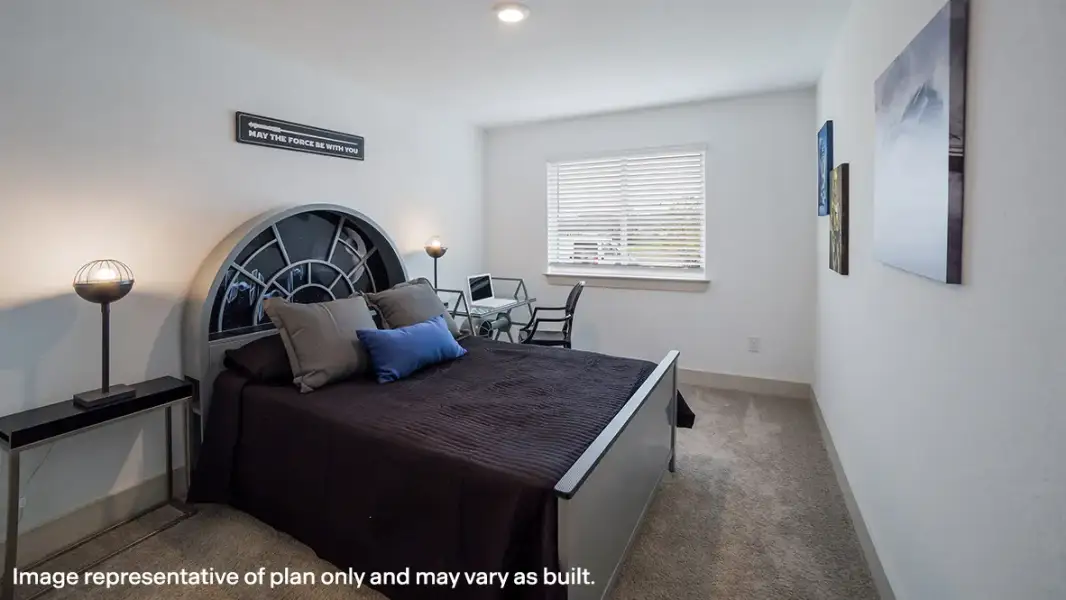 Furnished interior in a model home at Hickory Ridge Estates in Elmendorf (Image 18).