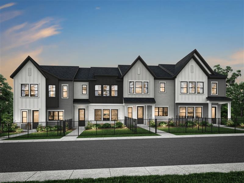 Front exterior of a home in the Grahym at Southbridge community, located in Fort Mill, SC (Image 2).