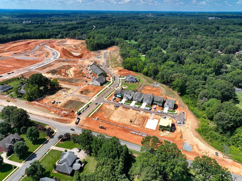 Homes under construction in the The Reserve at Cadia Village community in Matthews, NC (Image 10). Homes under construction in the The Reserve at Cadia Village community in Matthews, NC (Image 10).
