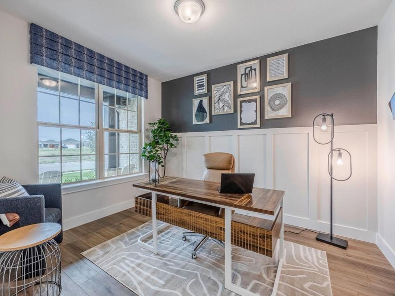 Furnished interior in a model home at Waverly Estates in Josephine (Image 17). Furnished interior in a model home at Waverly Estates in Josephine (Image 17).