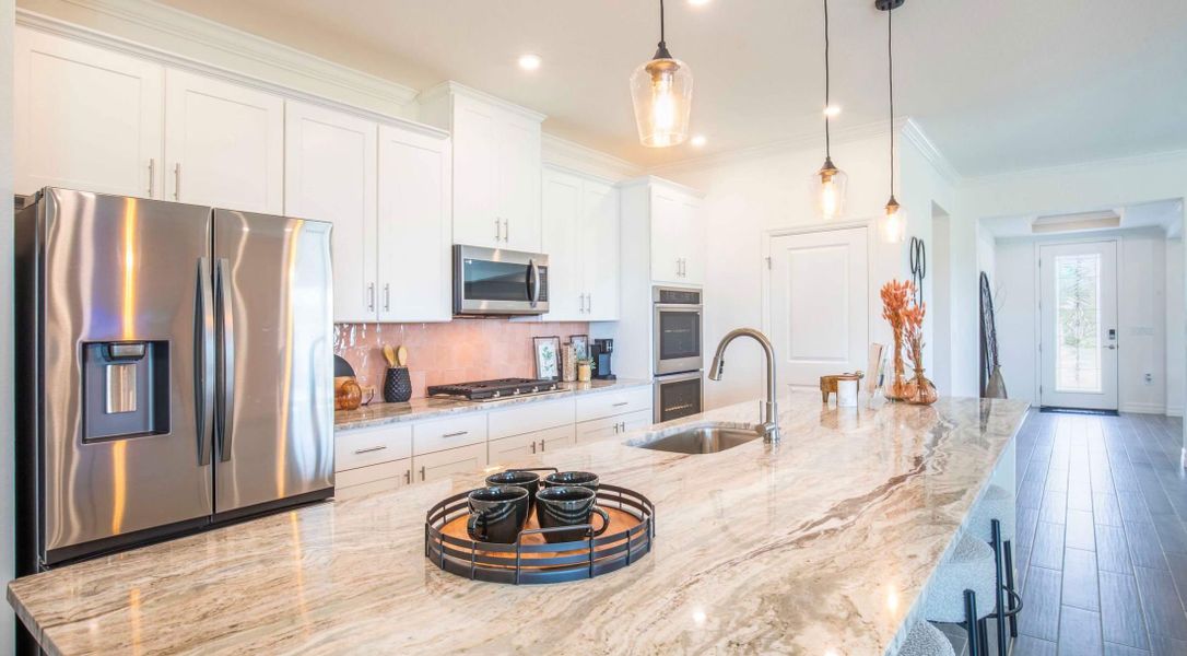 Furnished interior in a model home at Ormond & Daytona Beach in Edgewater (Image 4).