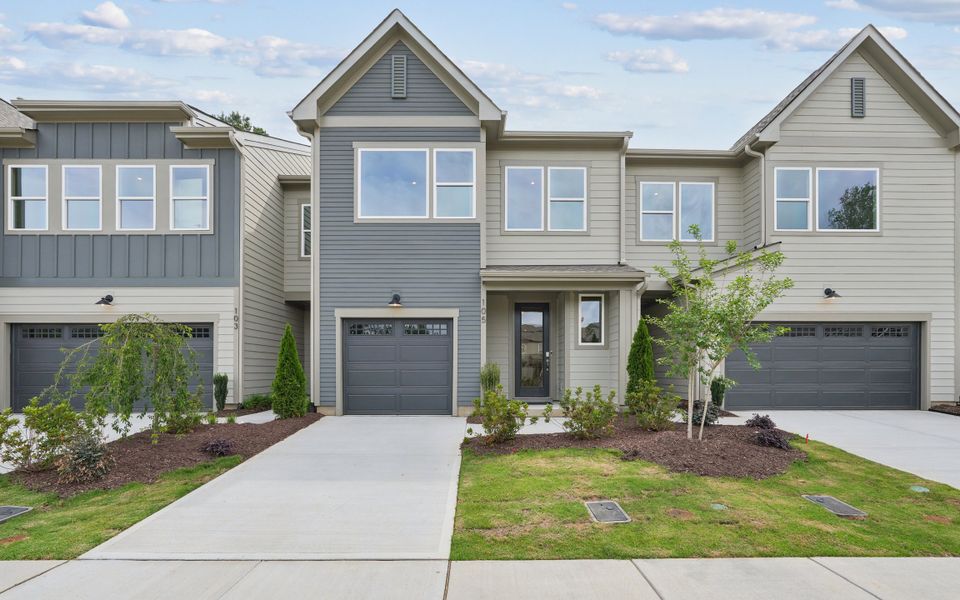 Front exterior of a home in the Summit At Homestead community, located in Chapel Hill, NC (Image 4).