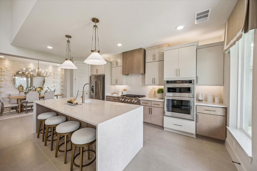 Furnished interior in a model home at The Trails - 50' in New Caney (Image 18). Furnished interior in a model home at The Trails - 50' in New Caney (Image 18).