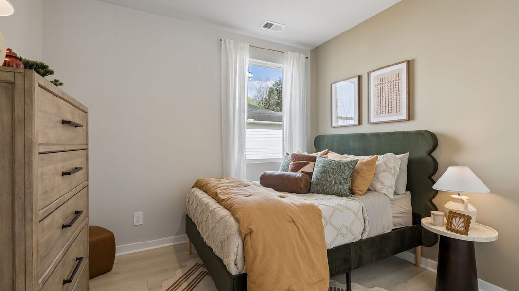Furnished interior in a model home at Reserve at Hickory Ridge in Columbia (Image 60).