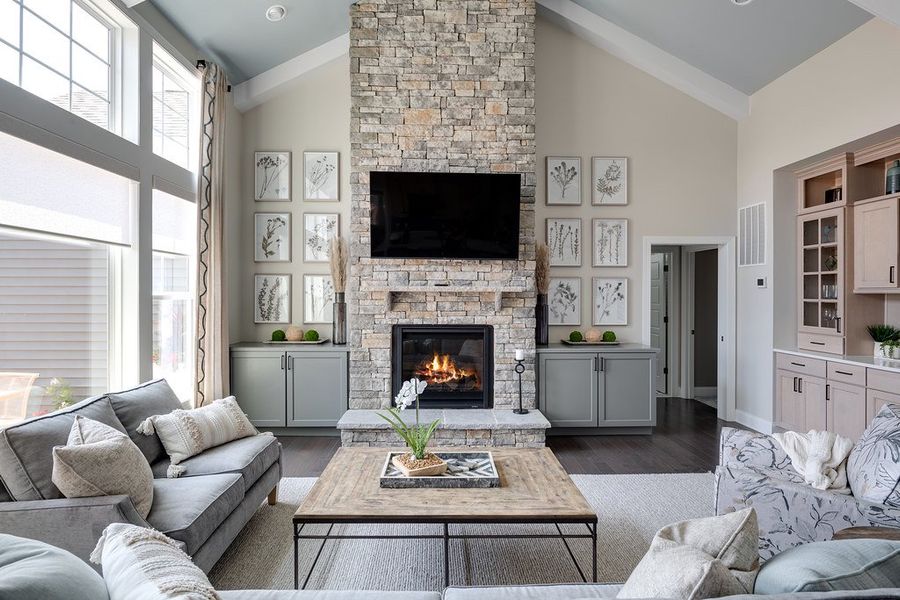 Furnished interior in a model home at Norman Ridge in Hendersonville (Image 8). Furnished interior in a model home at Norman Ridge in Hendersonville (Image 8).