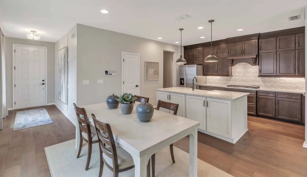 Furnished interior in a model home at Wilford Preserve 50' in Orange Park (Image 18).