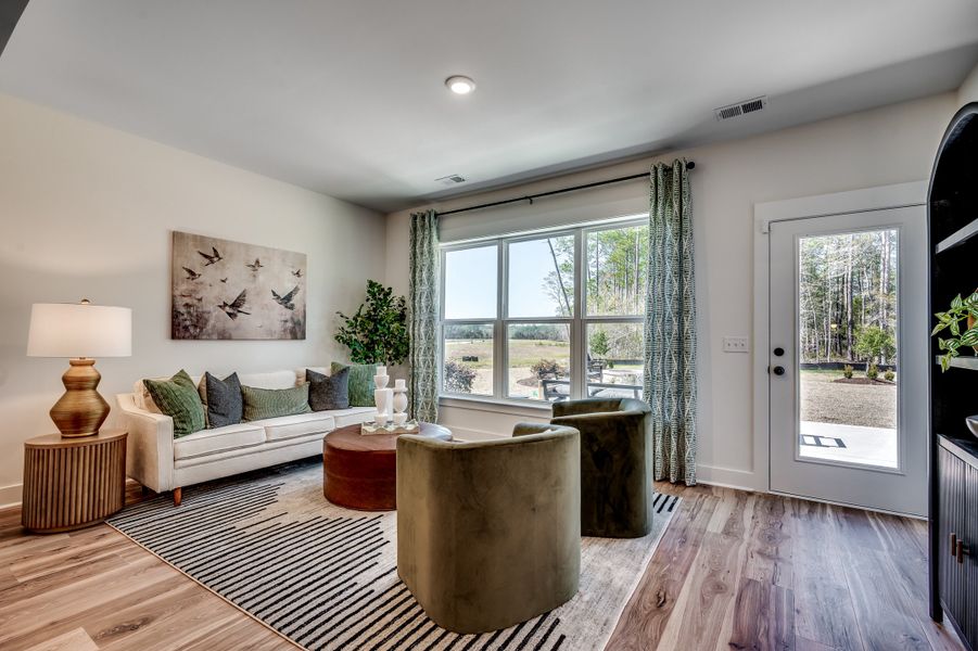 Furnished interior in a model home at Northbrook in Murrells Inlet (Image 9).