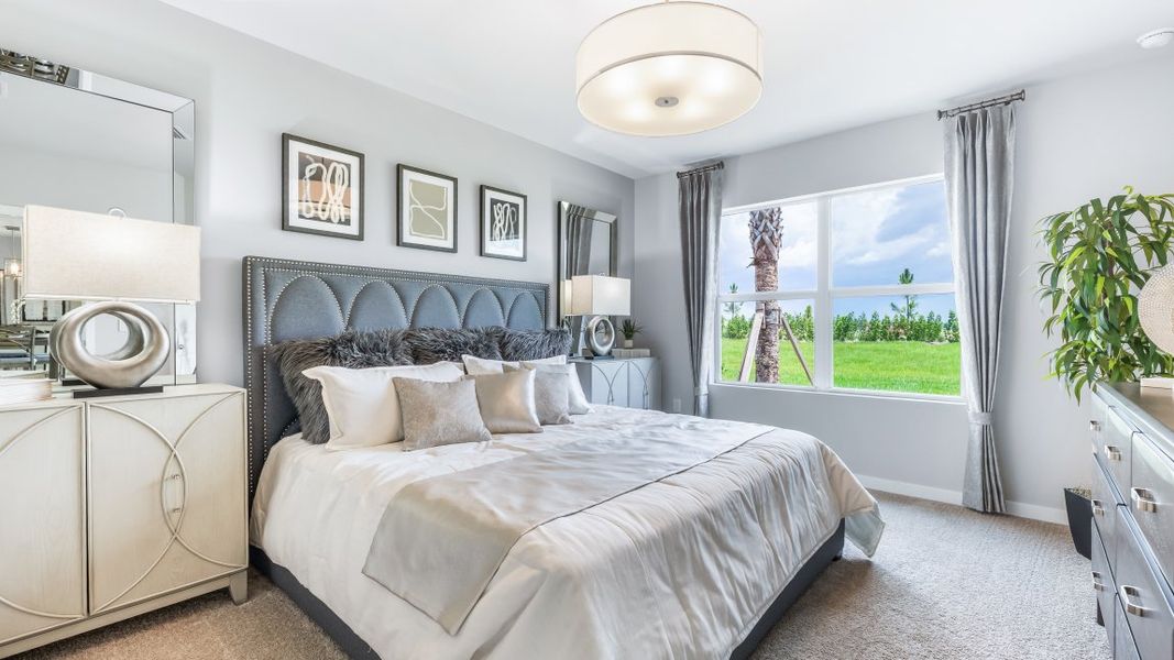 Furnished interior in a model home at Palmetto Landing at Babcock Ranch Express in Punta Gorda (Image 23).