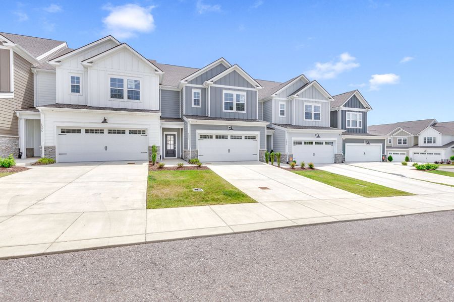 Front exterior of a home in the Harvest Point community, located in Spring Hill, TN (Image 4).