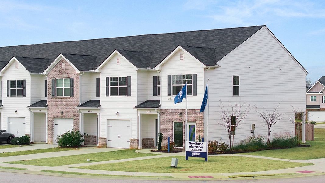 Front exterior of a home in the Laurel Park Townhomes community, located in Hephzibah, GA (Image 3).