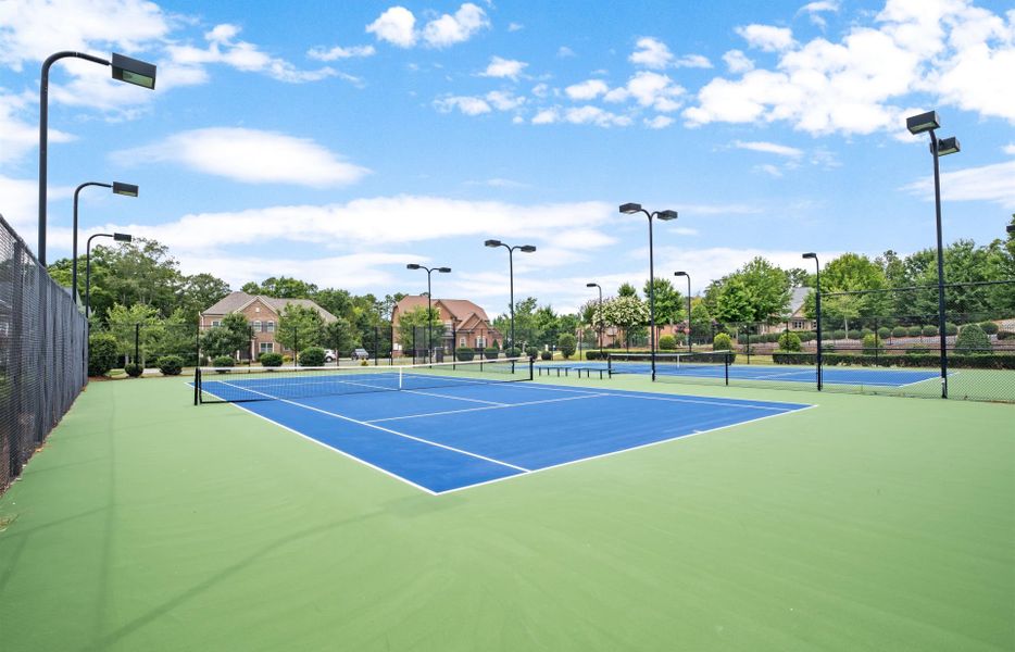 Existing Tennis Courts Existing Tennis Courts
