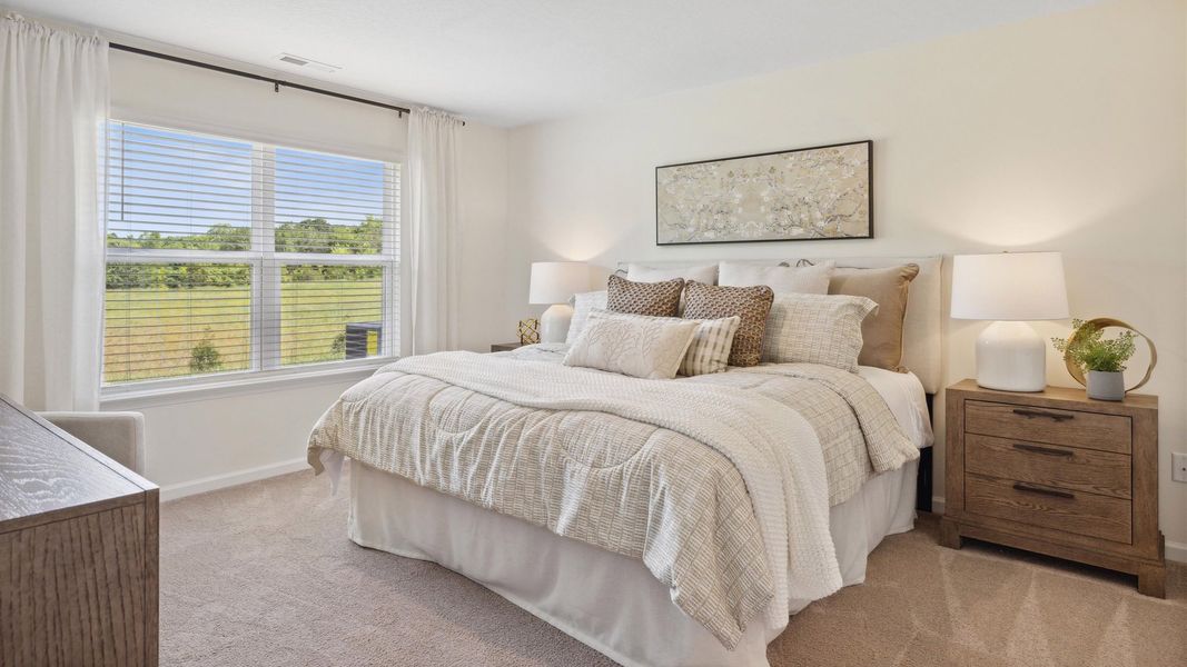 Furnished interior in a model home at Isabel Estates in Knoxville (Image 20).