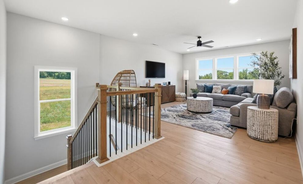 Furnished interior in a model home at Alexander Landing in Mint Hill (Image 18). Furnished interior in a model home at Alexander Landing in Mint Hill (Image 18).