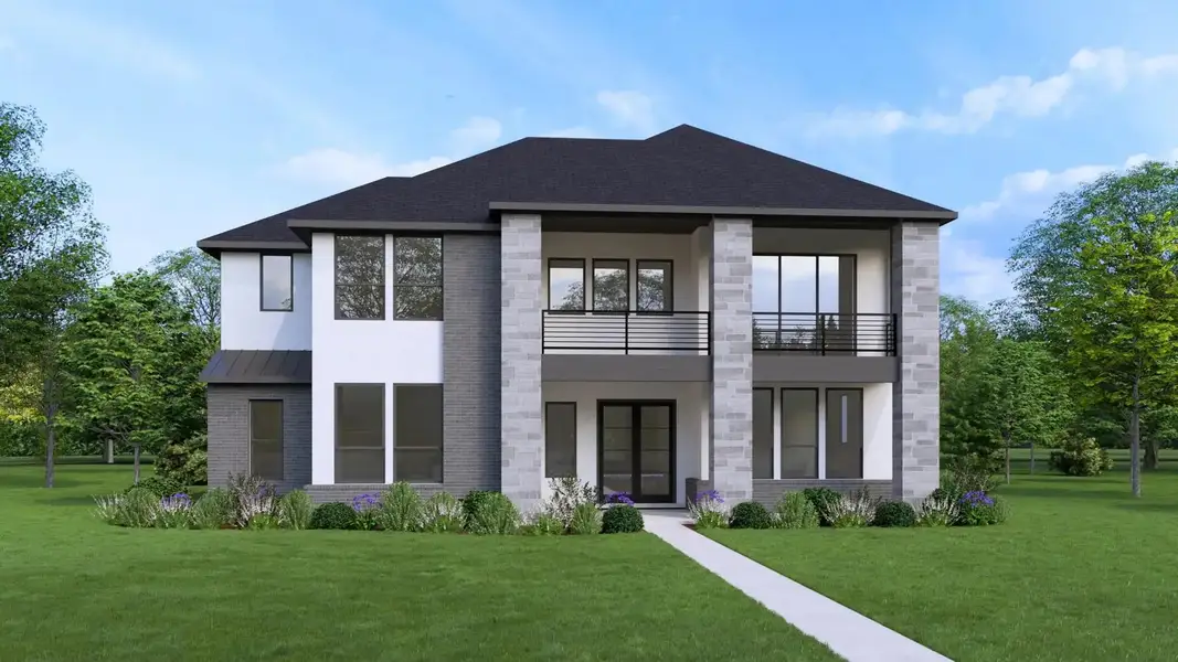 Street view of homes within the Ramble master-planned community in Celina, TX (Image 5).