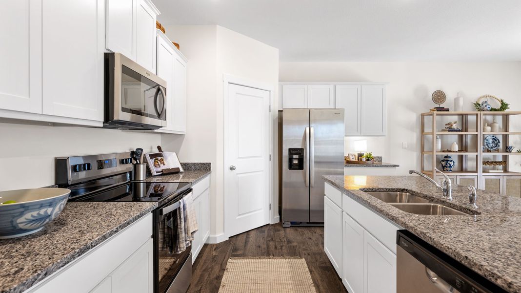 Furnished interior in a model home at Fairview Hills in Cleveland (Image 7).