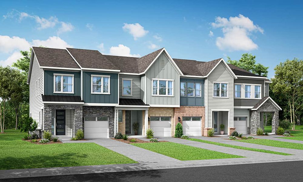 Front exterior of a home in the Chatham Park community, located in Pittsboro, NC (Image 15).