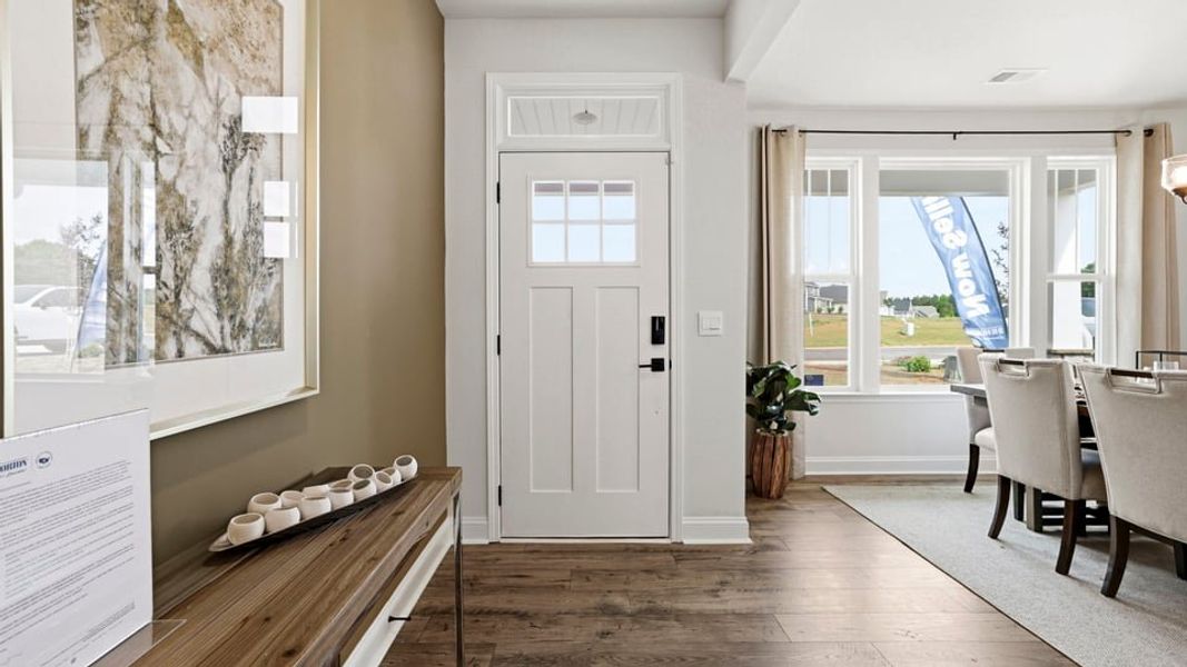 Furnished interior in a model home at Rutledge Estates in Woodruff (Image 6).