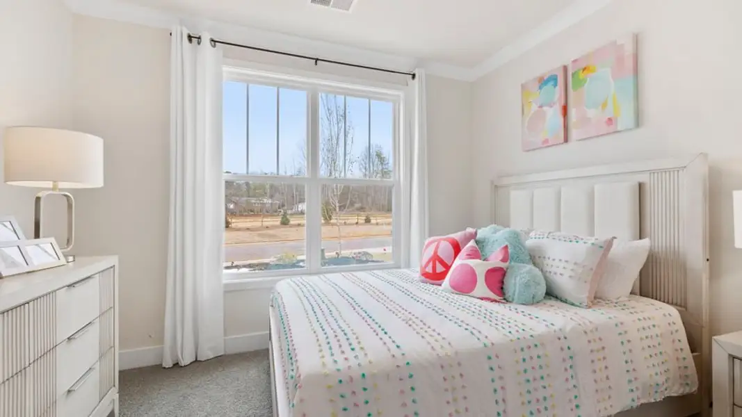 Furnished interior in a model home at Cottonwood Ridge in Piedmont (Image 6).