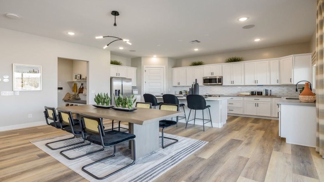 Furnished interior in a model home at Eminence at Alamar in Avondale (Image 16).