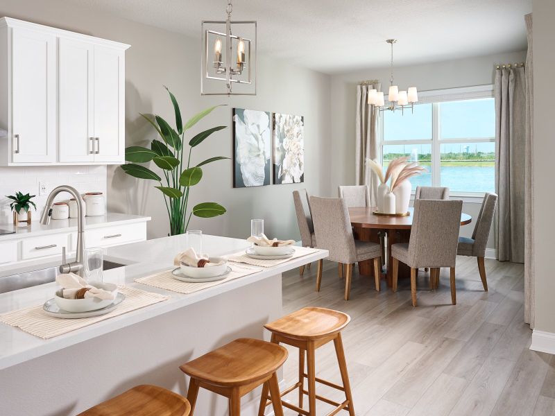 The Kitchen of the Jade Model at Hampton Park
