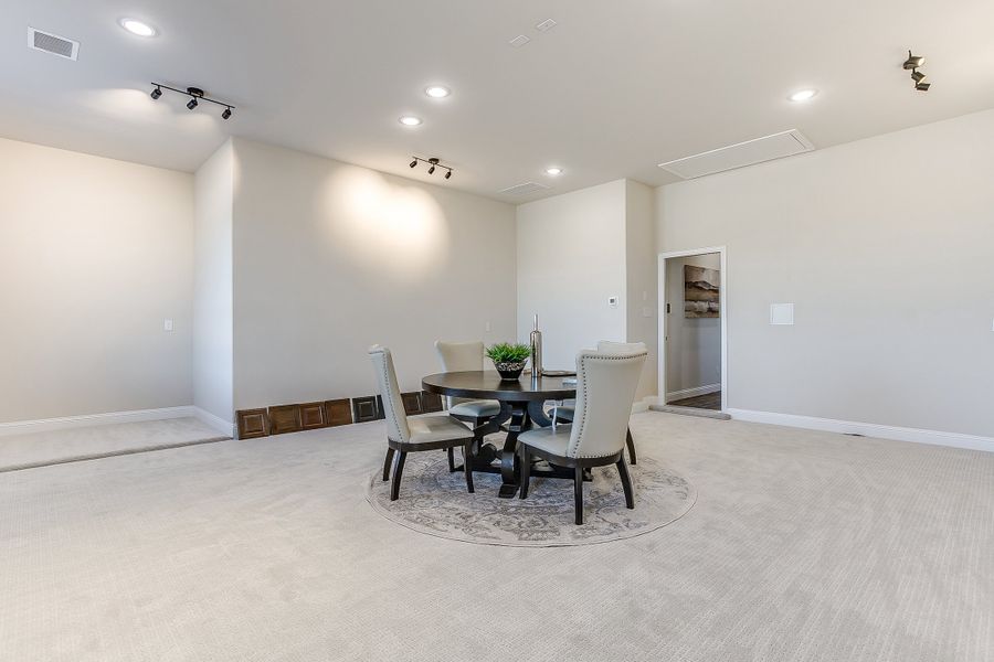 Furnished interior in a model home at Berkshire Estates in Mesquite (Image 60). Furnished interior in a model home at Berkshire Estates in Mesquite (Image 60).