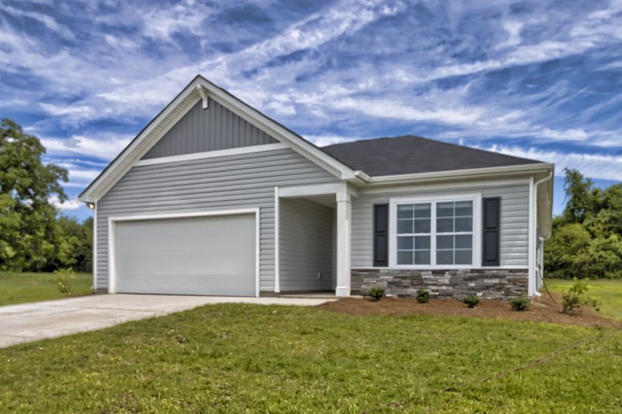 Front exterior of a home in the Ashton Lakes community, located in Lexington, SC (Image 17).
