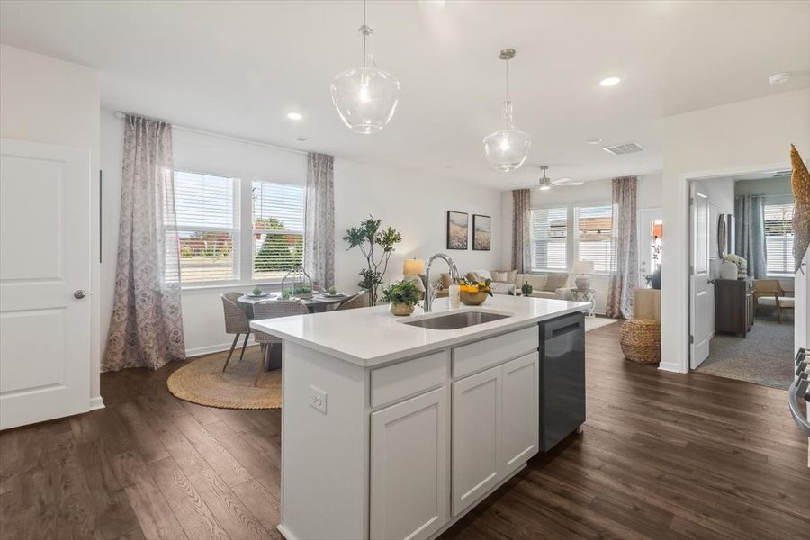 Furnished interior in a model home at Halton Oaks in Spartanburg (Image 10). Furnished interior in a model home at Halton Oaks in Spartanburg (Image 10).