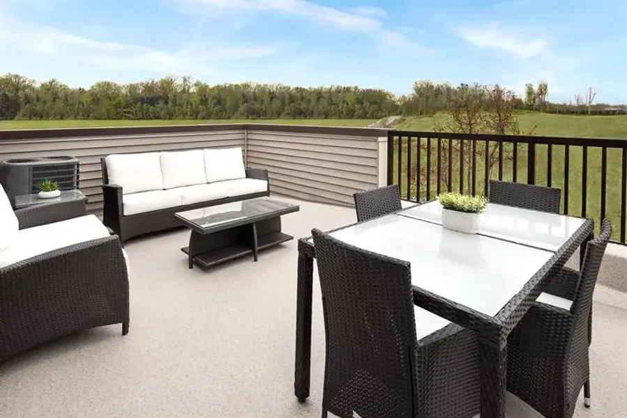 Select homes offer rooftop decks for sunsets, views, and summer BBQs.​
