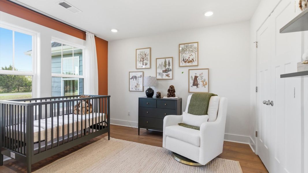 Furnished interior in a model home at Benjamin's Grove in Woodruff (Image 20).