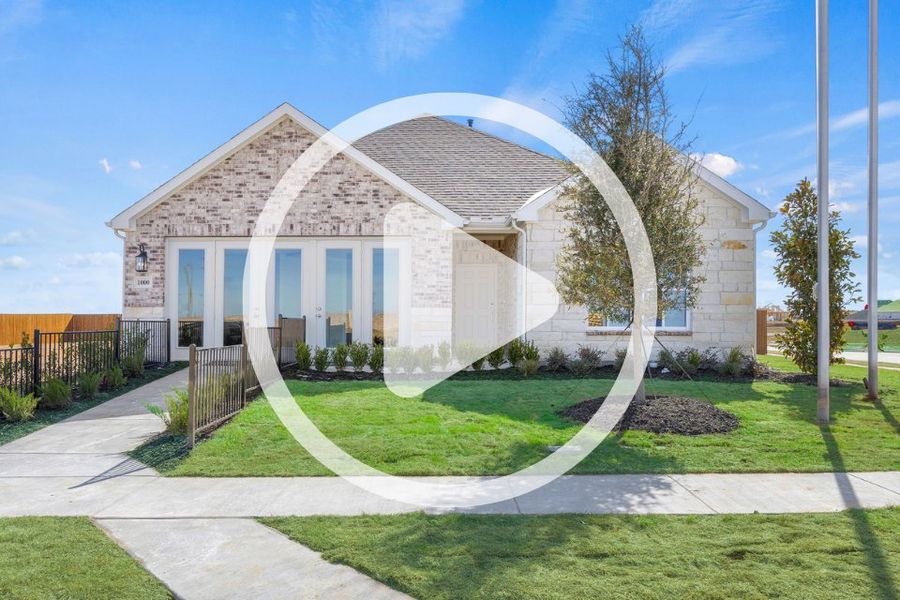 Front exterior of a home in the Lone Oak community, located in Alvarado, TX (Image 3).