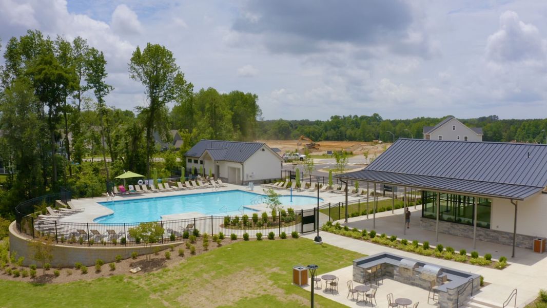 Clubhouse and Pool