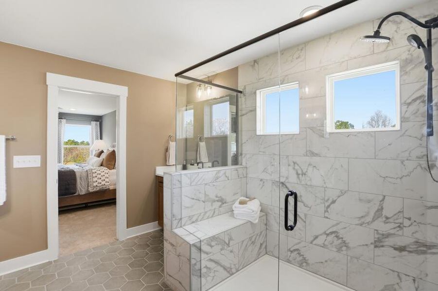 Furnished interior in a model home at Waterford Commons in Rock Hill (Image 55).