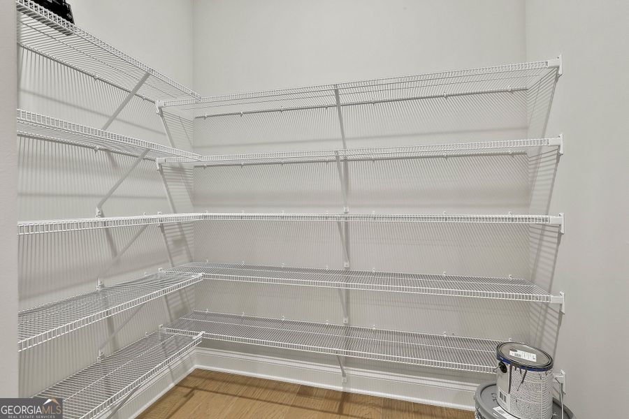 Furnished interior in a model home at Wild Fern Reserve in Newnan (Image 7).