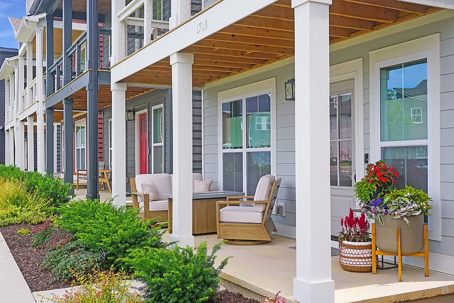 Exterior details of a home in The Parks of Mill Town, Chattanooga (Image 6).