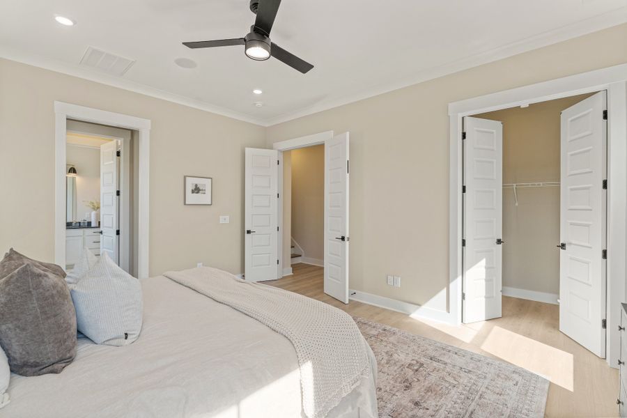 Furnished interior in a model home at Double Springs in Taylors (Image 48). Furnished interior in a model home at Double Springs in Taylors (Image 48).