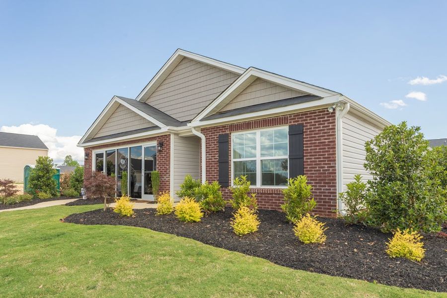 Front exterior of a home in the Lacy Farm community, located in Graham, NC (Image 3). Front exterior of a home in the Lacy Farm community, located in Graham, NC (Image 3).