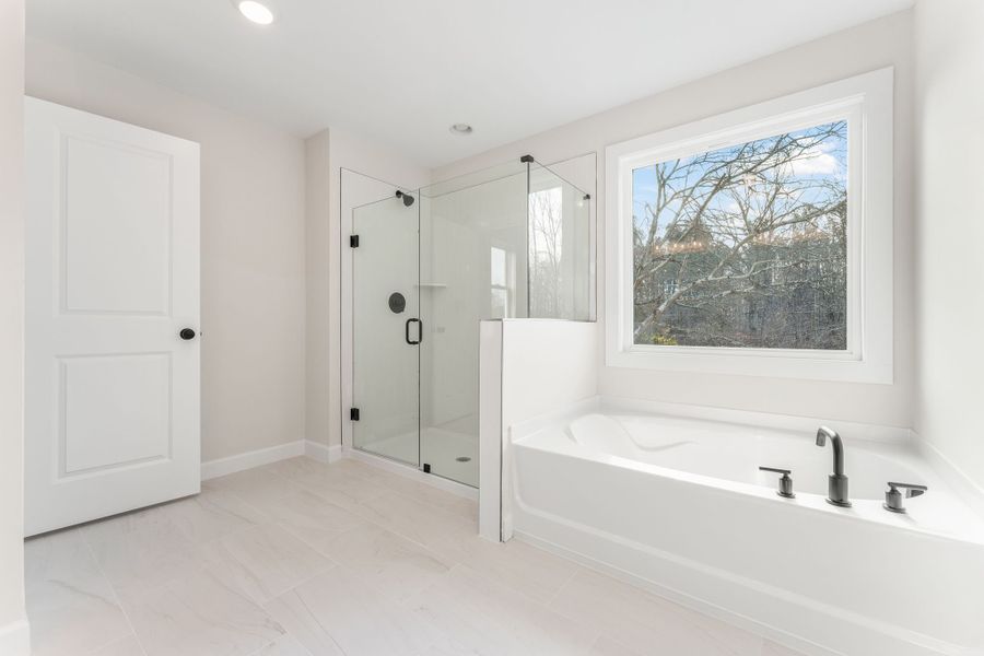 Furnished interior in a model home at Autumn Brook in Canton (Image 36). Furnished interior in a model home at Autumn Brook in Canton (Image 36).