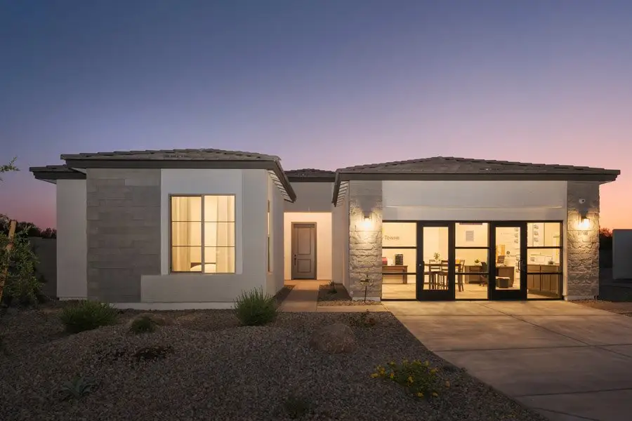 Front exterior of a home in the Stonefield community, located in Surprise, AZ (Image 5).