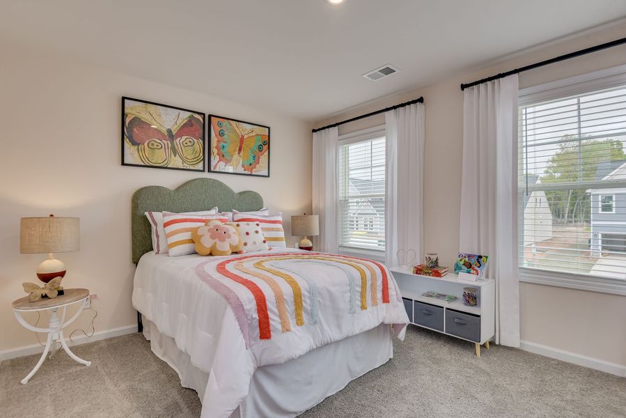 Secondary bedrooms that offer a little more room to relax Secondary bedrooms that offer a little more room to relax
