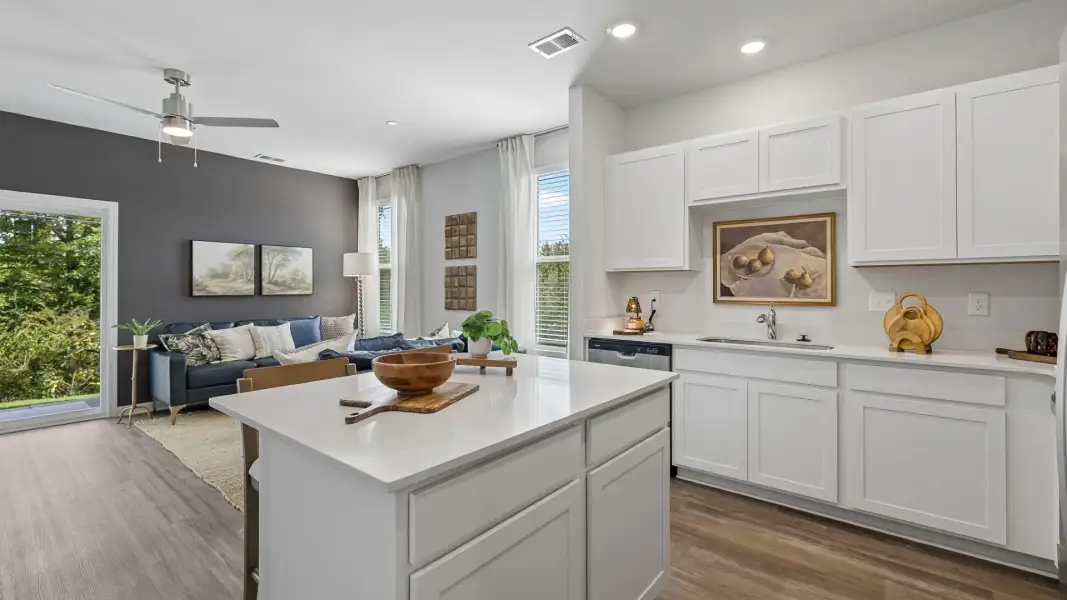 Furnished interior in a model home at Blair Ridge in La Vergne (Image 25).