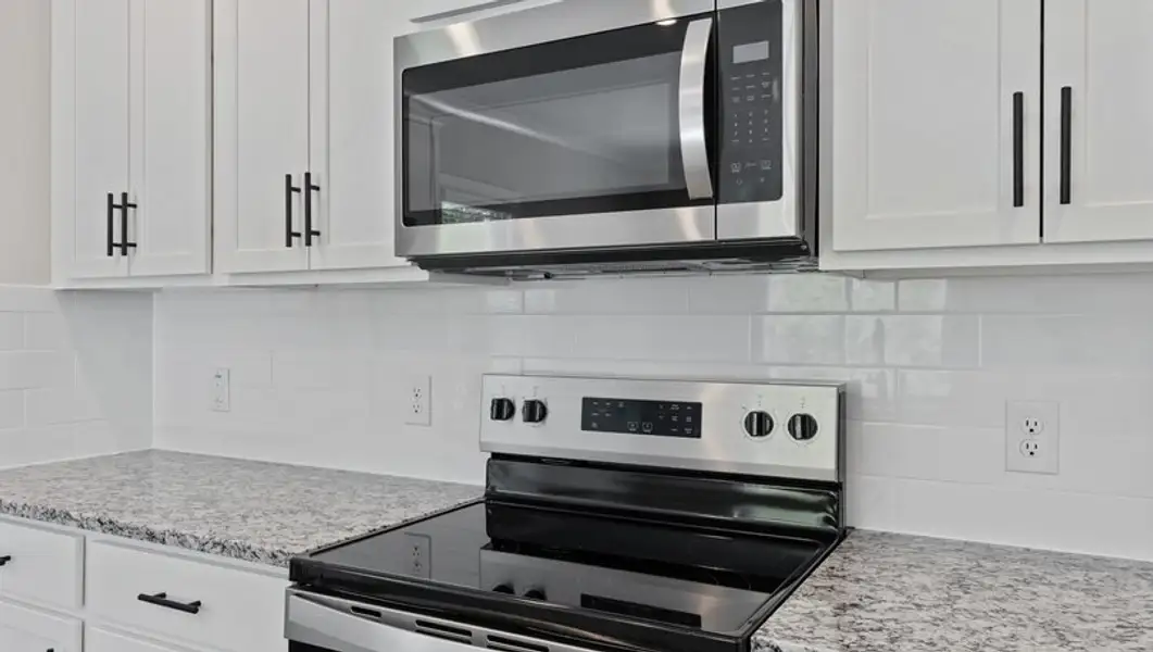 Detail shot of the kitchen