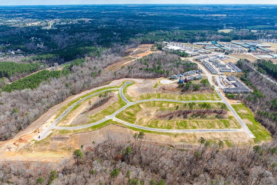 Site preparation and early development at Riverwood Ranch in Clayton, NC (Image 5).