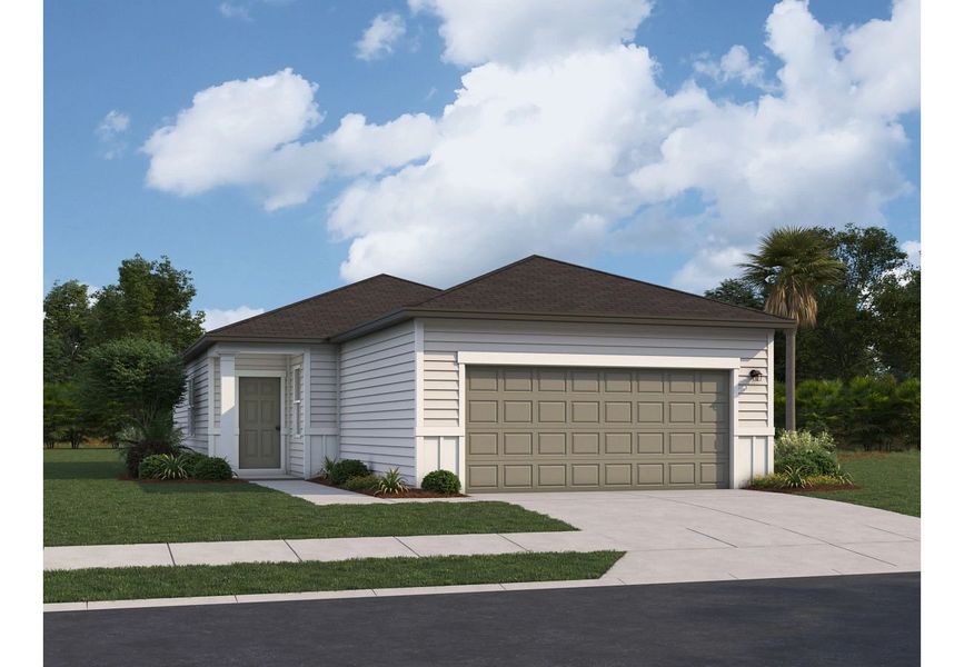 Front exterior of a home in the Pelham Square community, located in Deland, FL (Image 7). Front exterior of a home in the Pelham Square community, located in Deland, FL (Image 7).