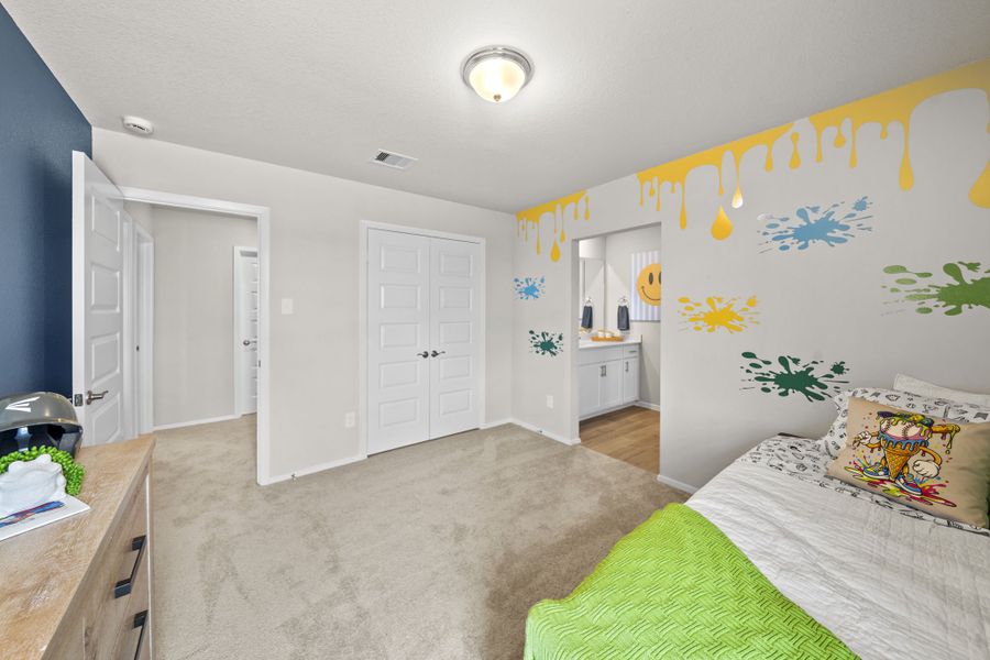 Furnished interior in a model home at Azalea in Pattison (Image 27). Furnished interior in a model home at Azalea in Pattison (Image 27).