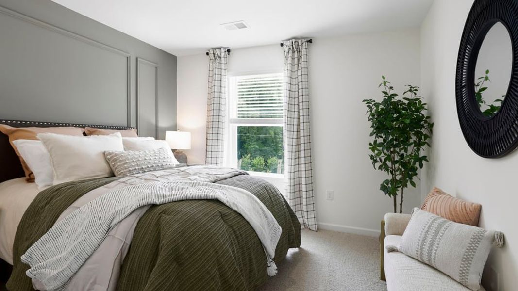 Furnished interior in a model home at Sherwood Gardens in Landrum (Image 33).