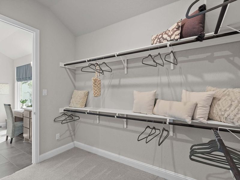 Furnished interior in a model home at The Reserve at Potranco Oaks in Castroville (Image 24).