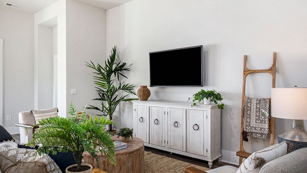 Furnished interior in a model home at Coastal Farms in Conway (Image 8).